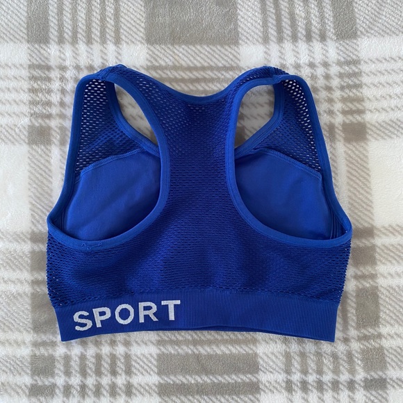 DKNY Mesh Sports Bra - Picture 2 of 3